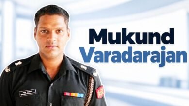 Mukund Varadarajan Army Officwe